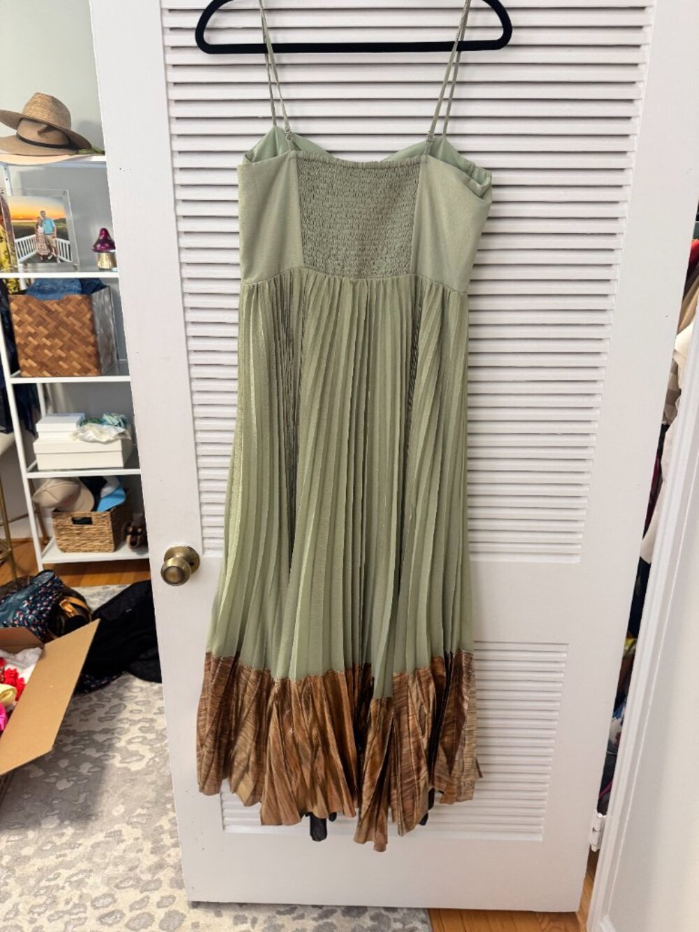 Anthropologie By Verb pleated dress - Picture 2 of 5